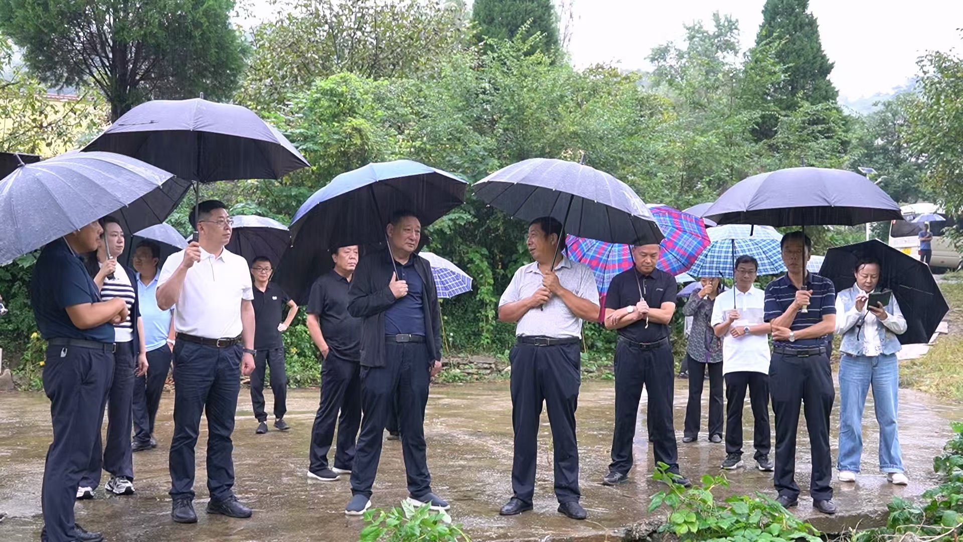 商洛市人大常委会视察调研商州区粮食生产工作